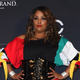 DJ Spinderella poses in the press room at the Billboard Music Awards on Sunday, May 20, 2018.